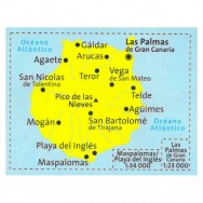 237 Gran Canaria Kompass Wanderkarte