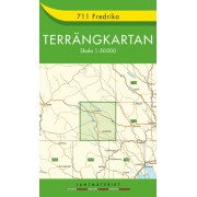 711 Fredrika Terrängkartan