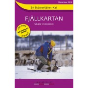 Z4 Skäckerfjällen-Kall Fjällkarta