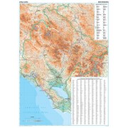 Montenegro GiziMap 1:250.000