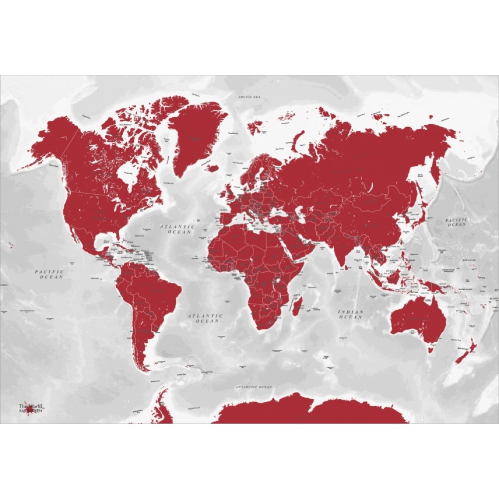 The World by Kartbutiken Red