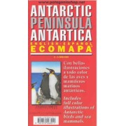 Antarktiska halvön Eco Mapa