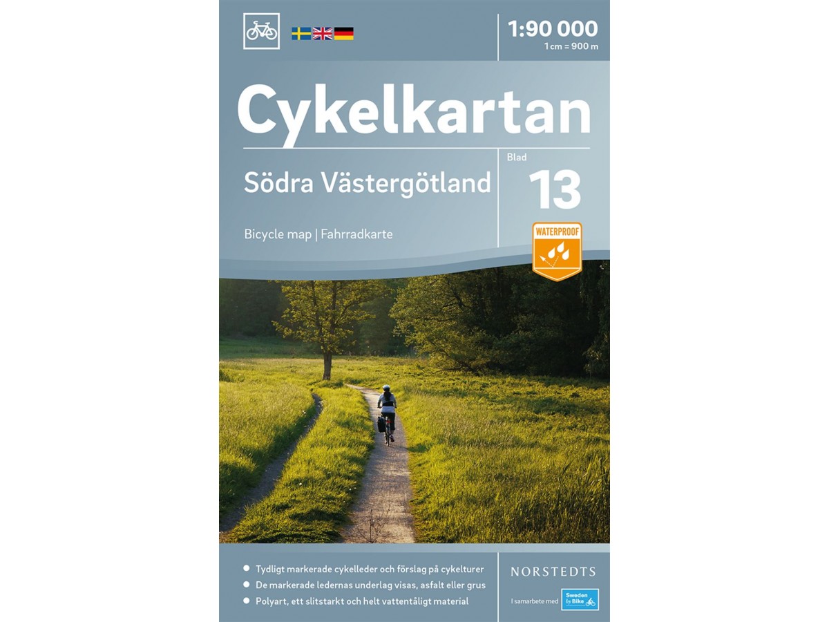 Cykelkartan 13 Södra Västergötland Cykelkartan 13 Södra Västergötland
