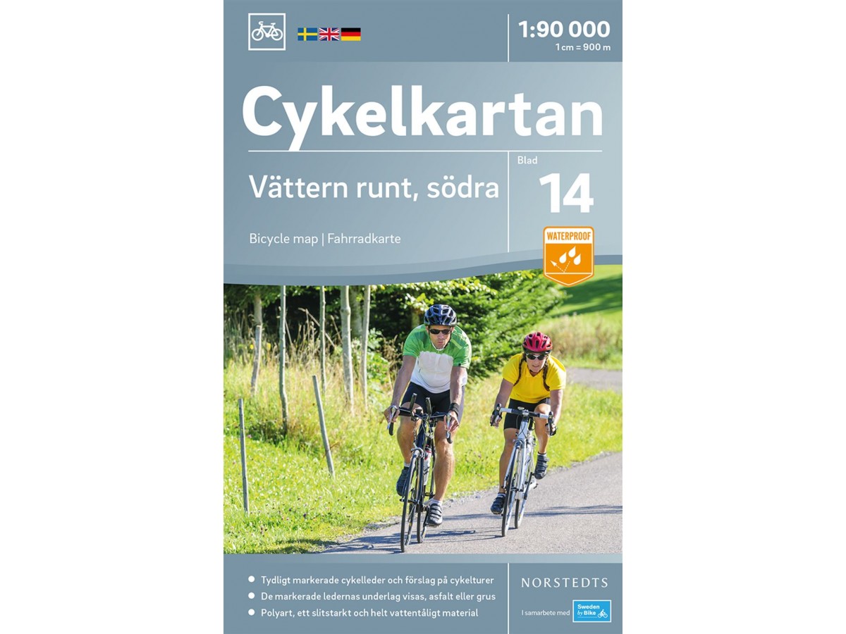 Cykelkartan 14 Vättern Runt - Södra Cykelkartan 14 Vättern Runt - Södra