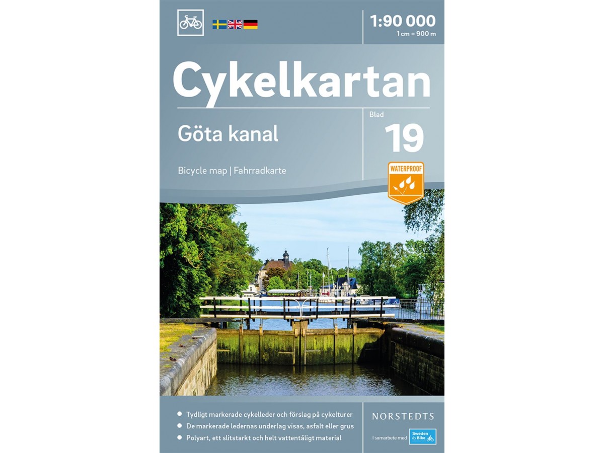 Cykelkartan 19 Göta Kanal Cykelkartan 19 Göta Kanal