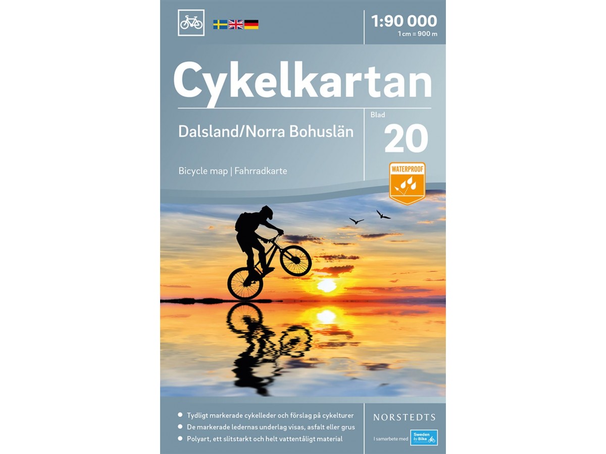 Cykelkartan 20 Dalsland/Norra Bohuslän Cykelkartan 20 Dalsland/Norra Bohuslän