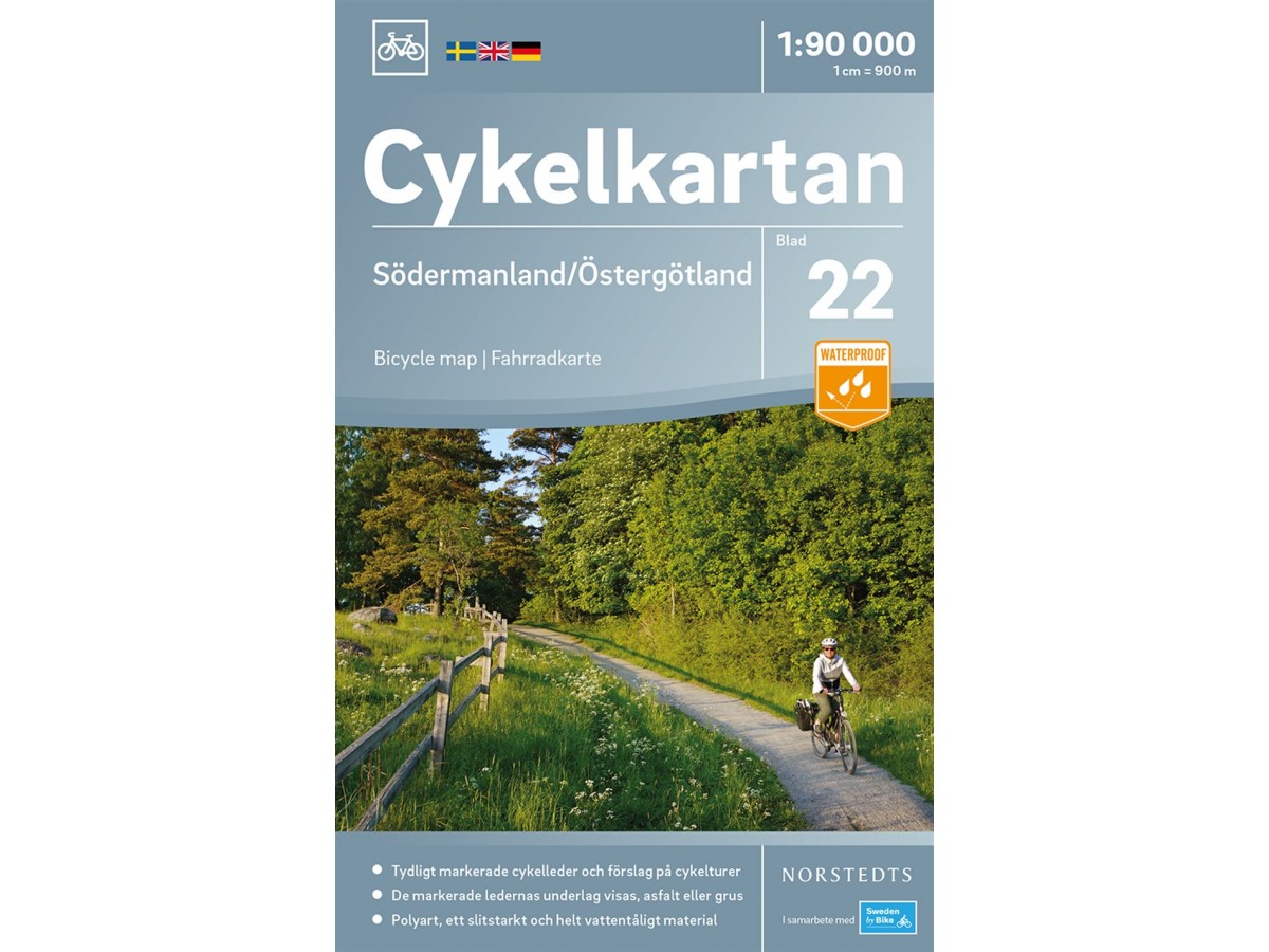 Cykelkartan 22 Södermaland/Östergötland Cykelkartan 22 Södermaland/Östergötland