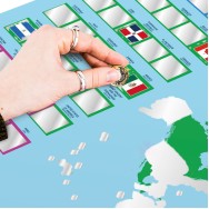 Skrapkarta Bucketlist Upptäcka Världen