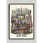 New York poster 50x70cm