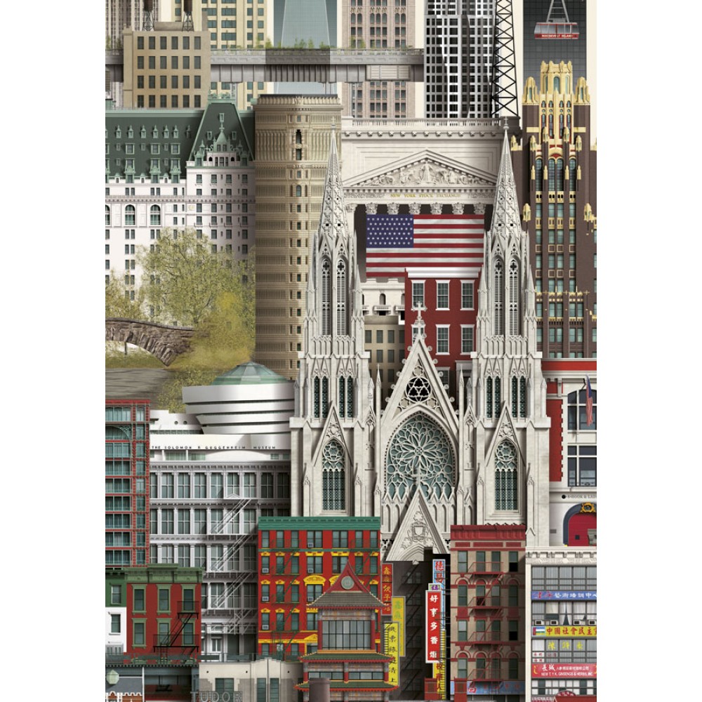 New York poster 50x70cm