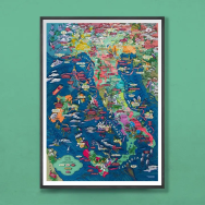 Wine Poster Italy
