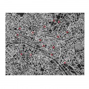 Pin Paris - Black