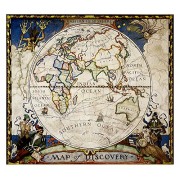 Eastern Hemisphere Väggkarta NGS Discovery