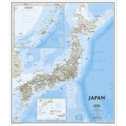 Japan Väggkarta NGS 64x74cm