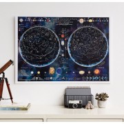 Självlysande Stars & Constellations Maps International