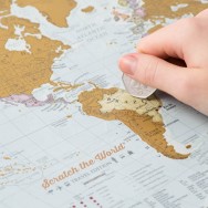 Scratch Världen Travel Edition Maps International