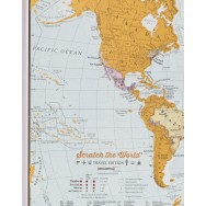 Scratch Världen Travel Edition Maps International