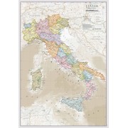 Italien Väggkarta Maps Int Classic Political