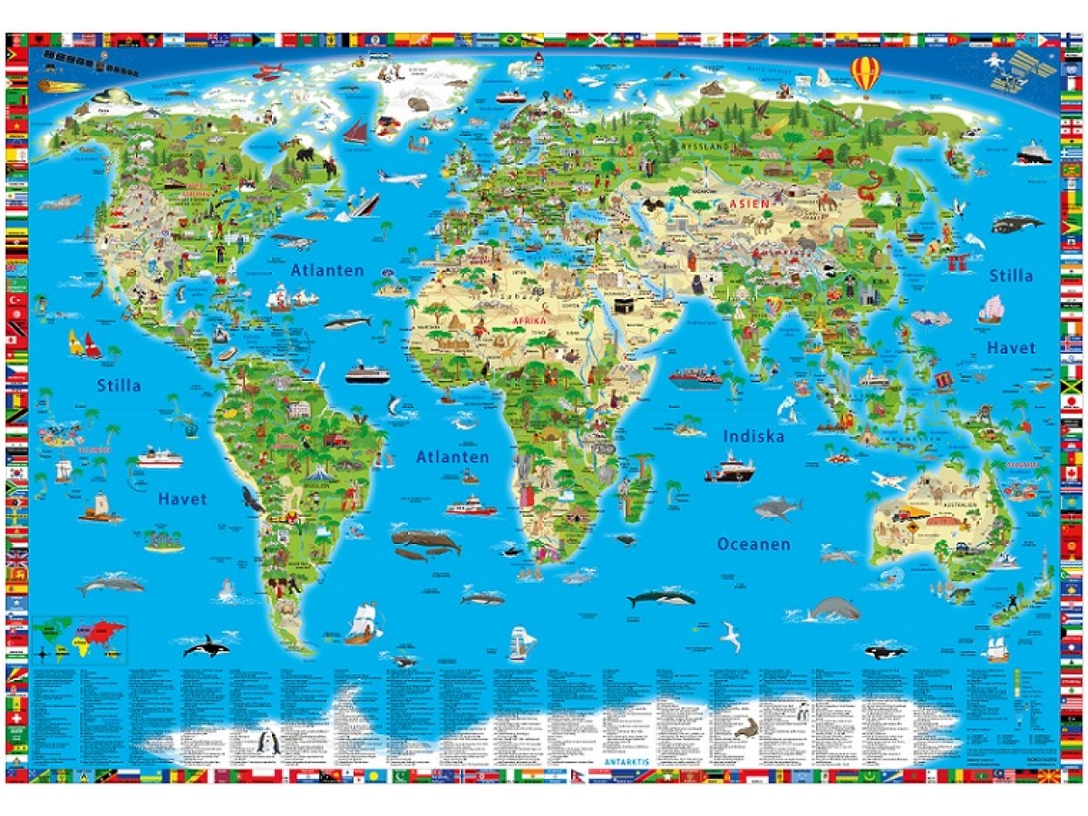 Atlanten Karta | Karta