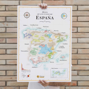 Espana wine map