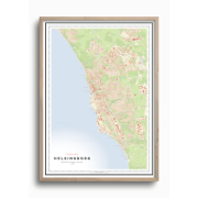 Stadskarta Helsingborg 50x70cm Dapa Maps