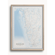 Kustkarta Bohuslän 50x70cm Dapa Maps