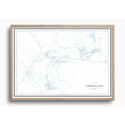 Skidkarta Vemdalen 70x50cm Dapa Maps