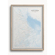 Skärgårdskarta Roslagen 50x70cm Dapa Maps