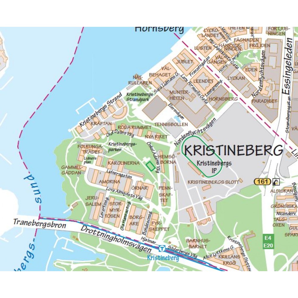 Kungsholmen Grön Design 70x50cm