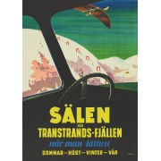 Sälen och Transtrandsfjällen, plansch 50x70