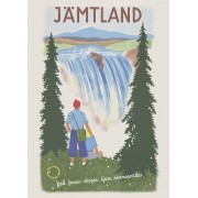 Jämtland plansch 50x70