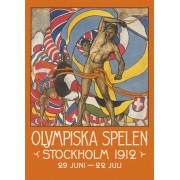 Olympiska spelen plansch 50x70