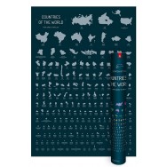 Countries of the World, Scratch off Map