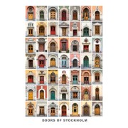 Doors of Stockholm poster 50x70