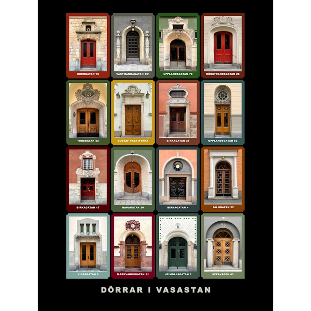 Dörrar i Vasastan poster 50x70