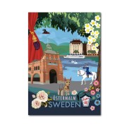 Östermalm City Poster 21x30cm