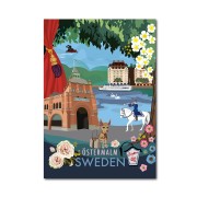 Östermalm City Poster 50x70cm