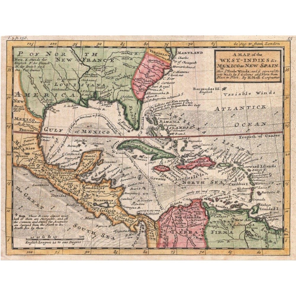 Västindien 1732