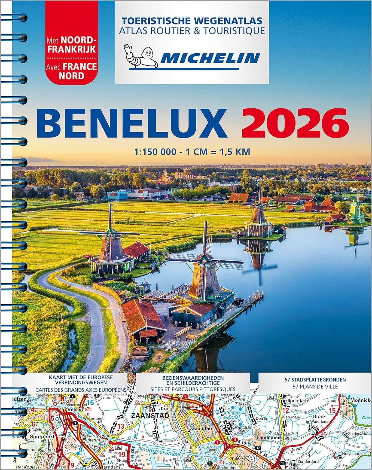 Benelux Atlas Michelin 2026