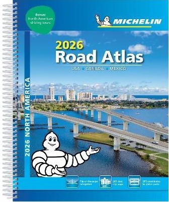 Nordamerika Atlas Michelin spiral A4