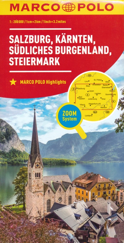 2 Österrike Salzburg, Kärnten, Südliches Burgenland, Steiermark Marco Polo