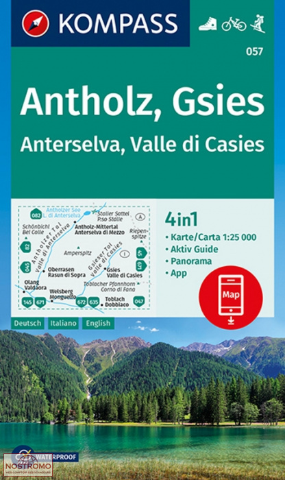 057 Kompass Wanderkarte