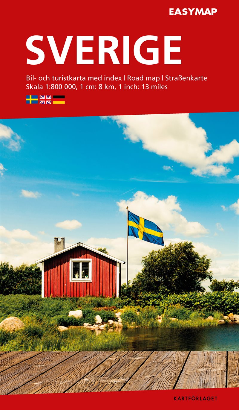 Sverige vägkarta EasyMap