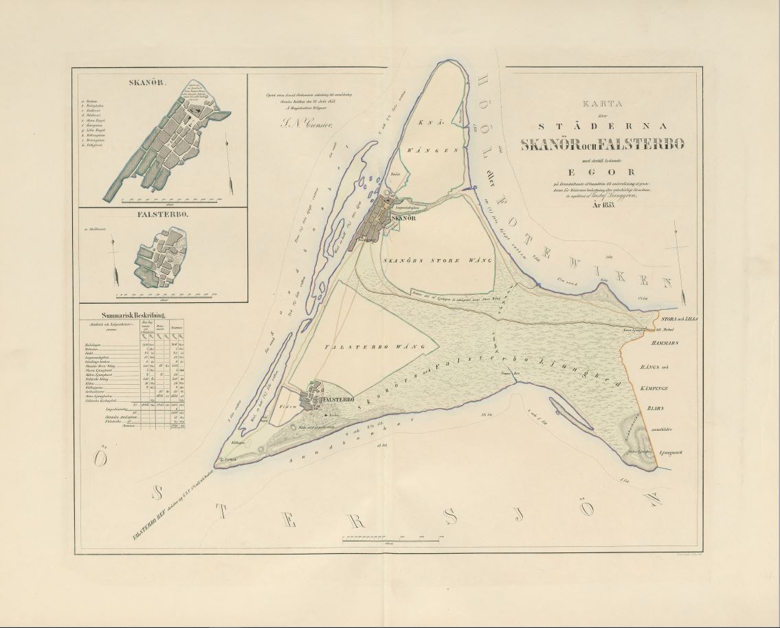 Skanör Falsterbo 1853