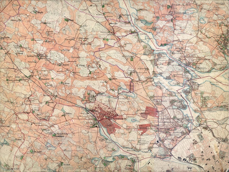 Sundbyberg häradsekonomiska kartan