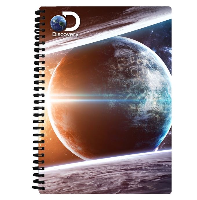 Notebook 3D Earth &amp; Sun A5 - Anteckningsbok