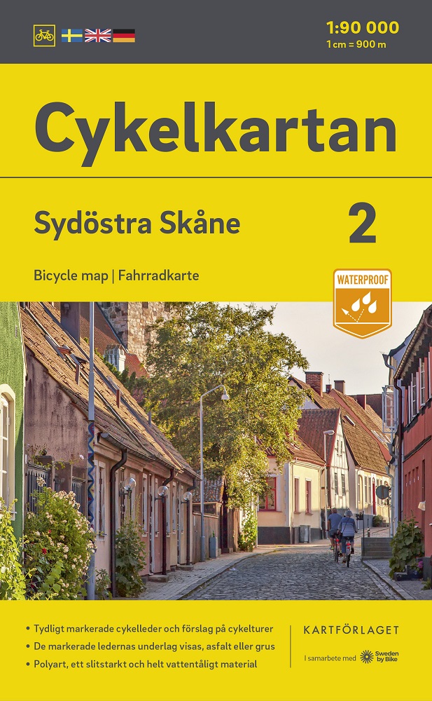 Cykelkartan 2 Sydöstra Skåne