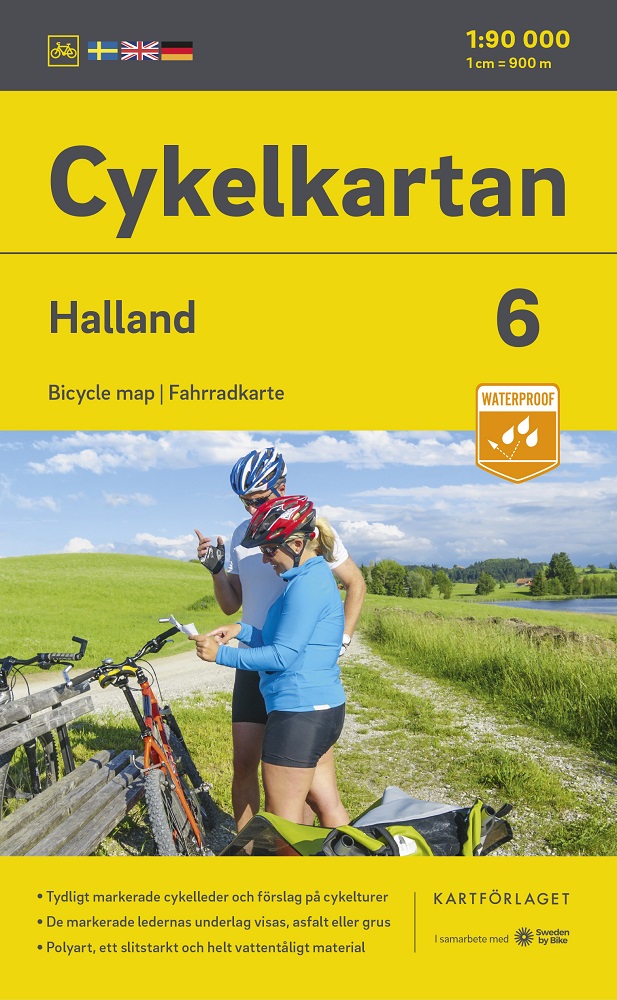 Cykelkartan 6 Halland