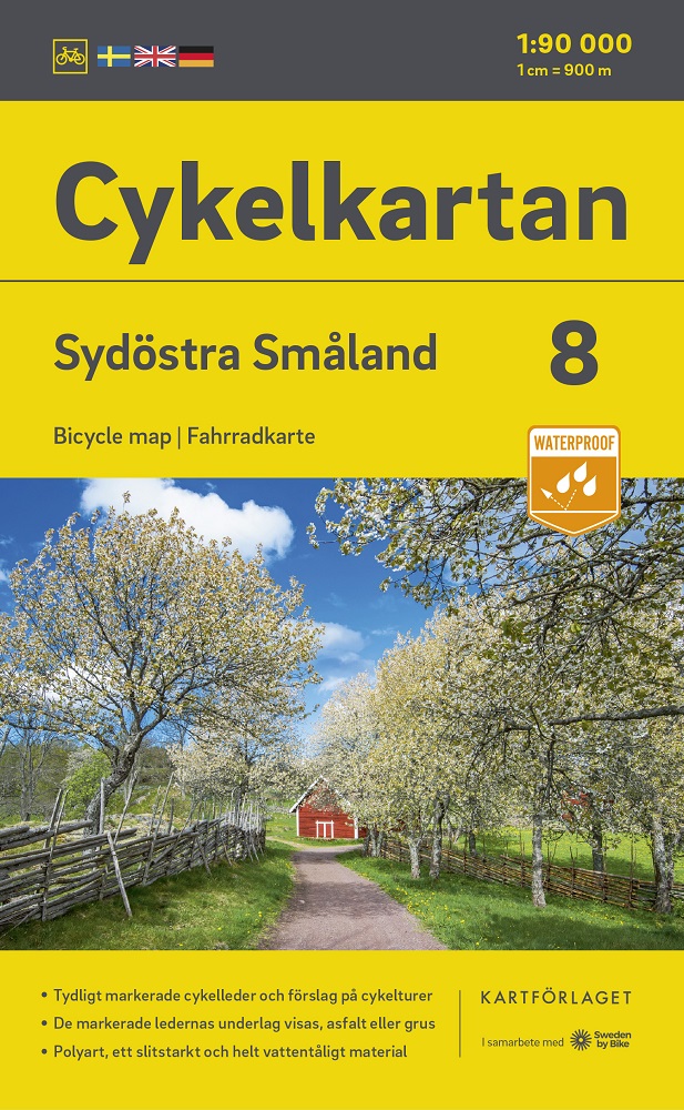 Cykelkartan 8 Sydöstra Småland