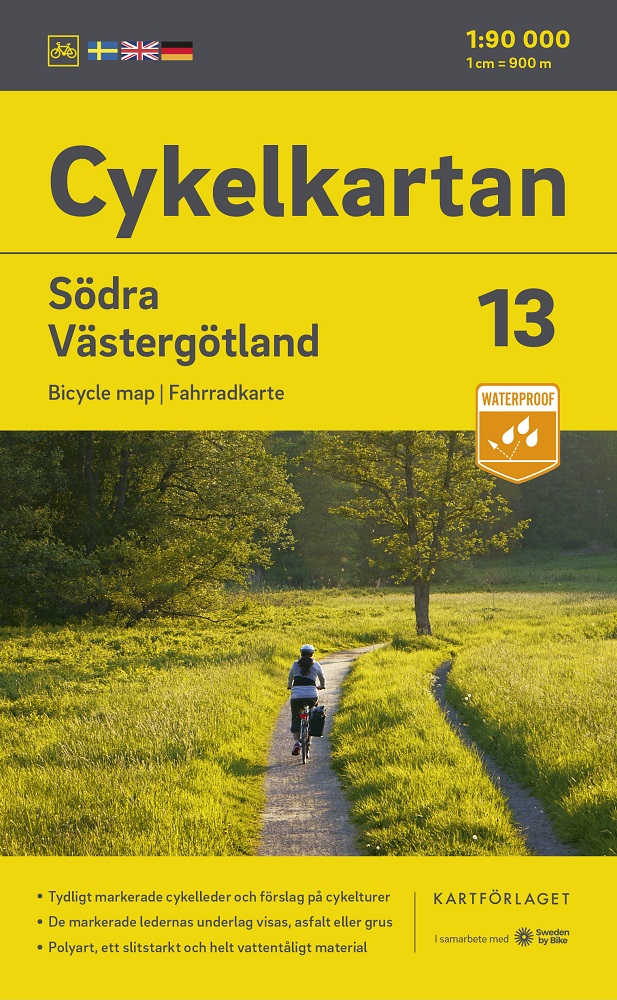 Cykelkartan 13 Södra Västergötland
